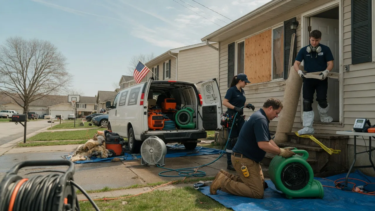 Water Damage Restoration in Davidson, OK near me